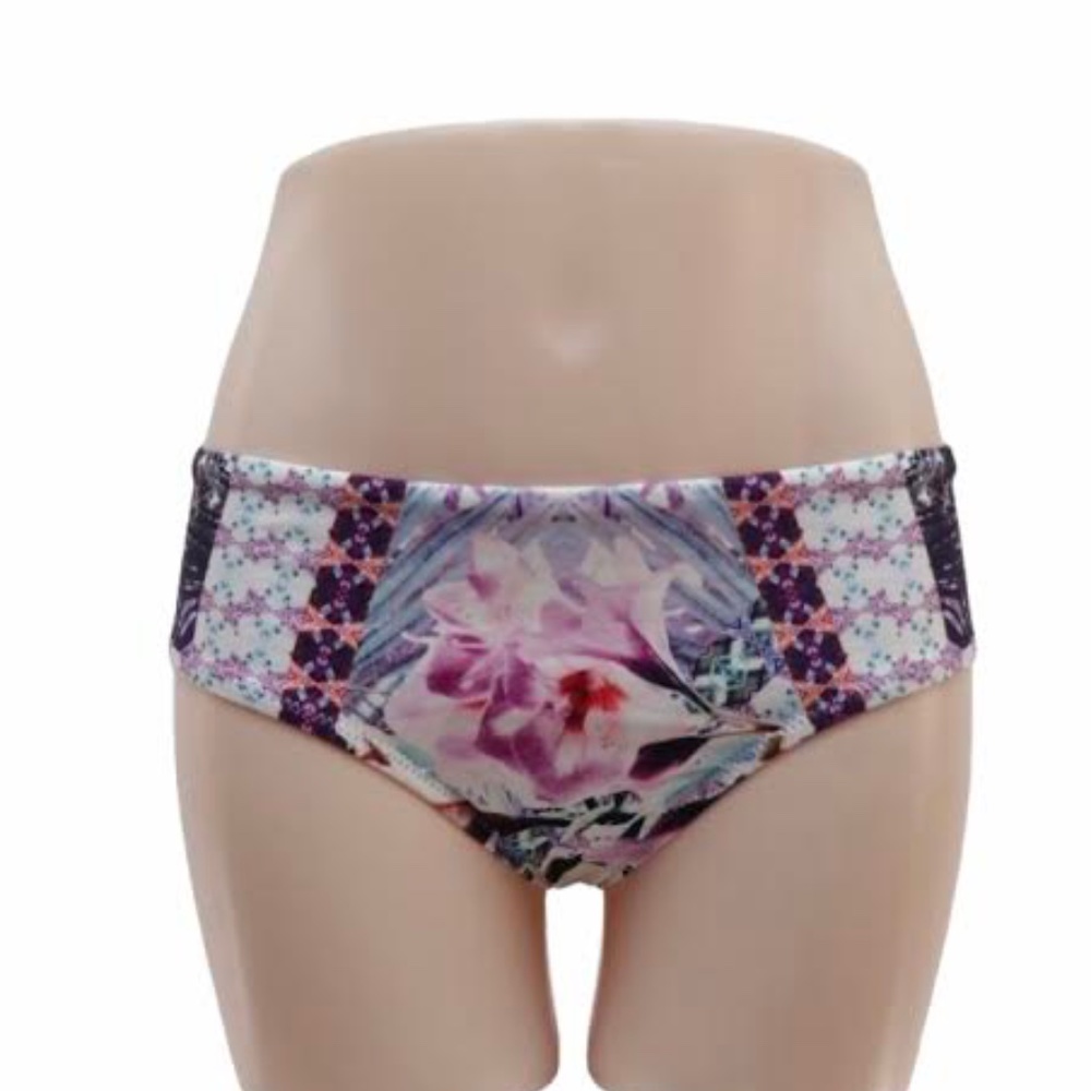 Nanette Lepore Floral Bikini Bottoms Size S